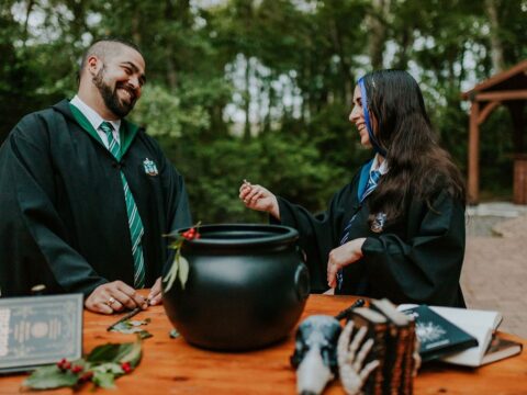 Halloween Themed Weddings-Saxon Manor